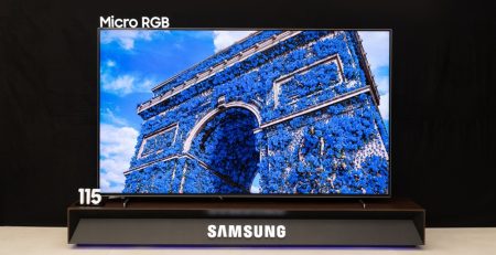 Samsung Micro RGB televizor od 115 inča – zvanična Samsung fotografija