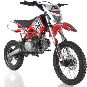 Apollo RFZ 125 X19 - crvena verzija prednji pogled